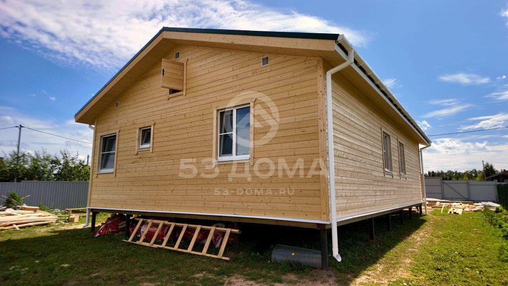 Каркасный дом, 1 эт, 8х12 м с террасой, 3 недели