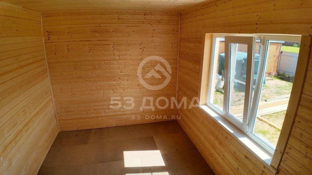 Каркасный дом, 1 эт, 8х12 м с террасой, 3 недели