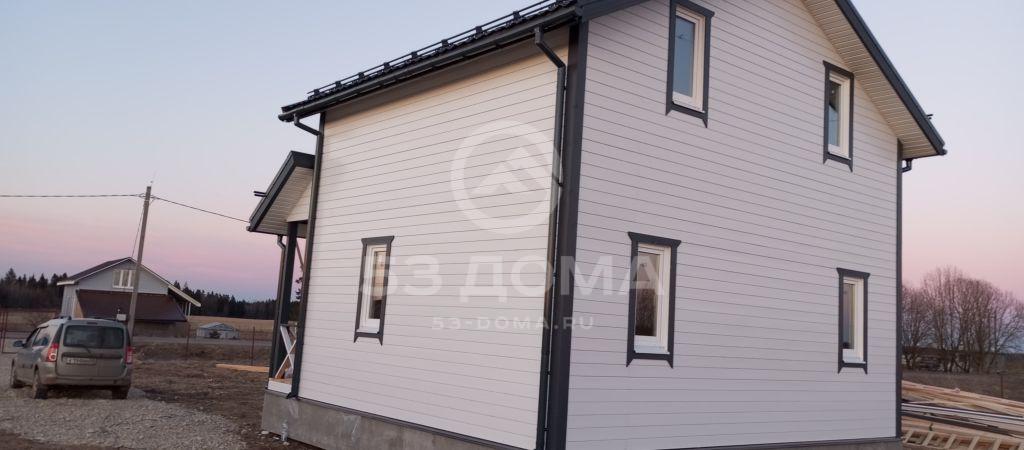 Каркасный дом 1,5 эт, 7х7 м, 4 недели