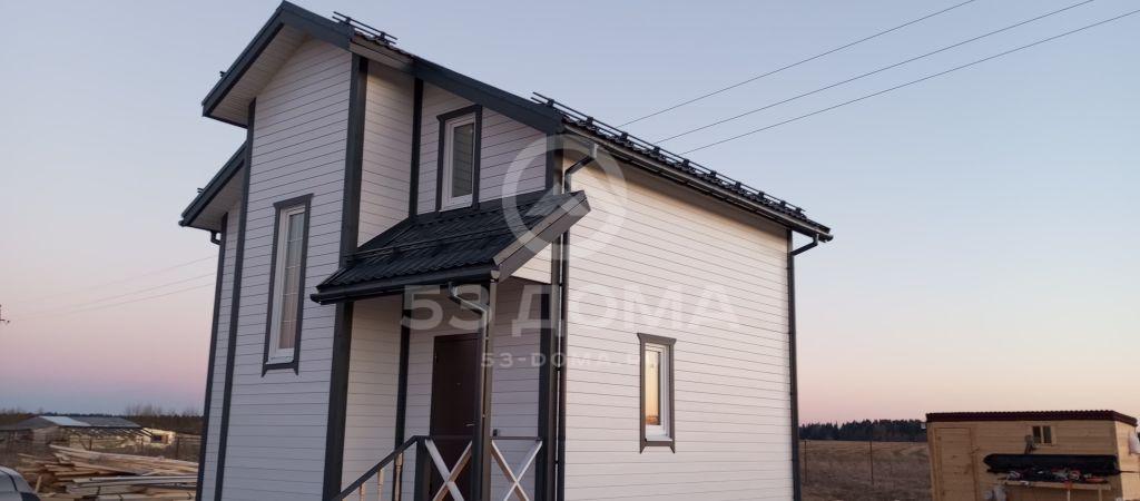 Каркасный дом 1,5 эт, 7х7 м, 4 недели