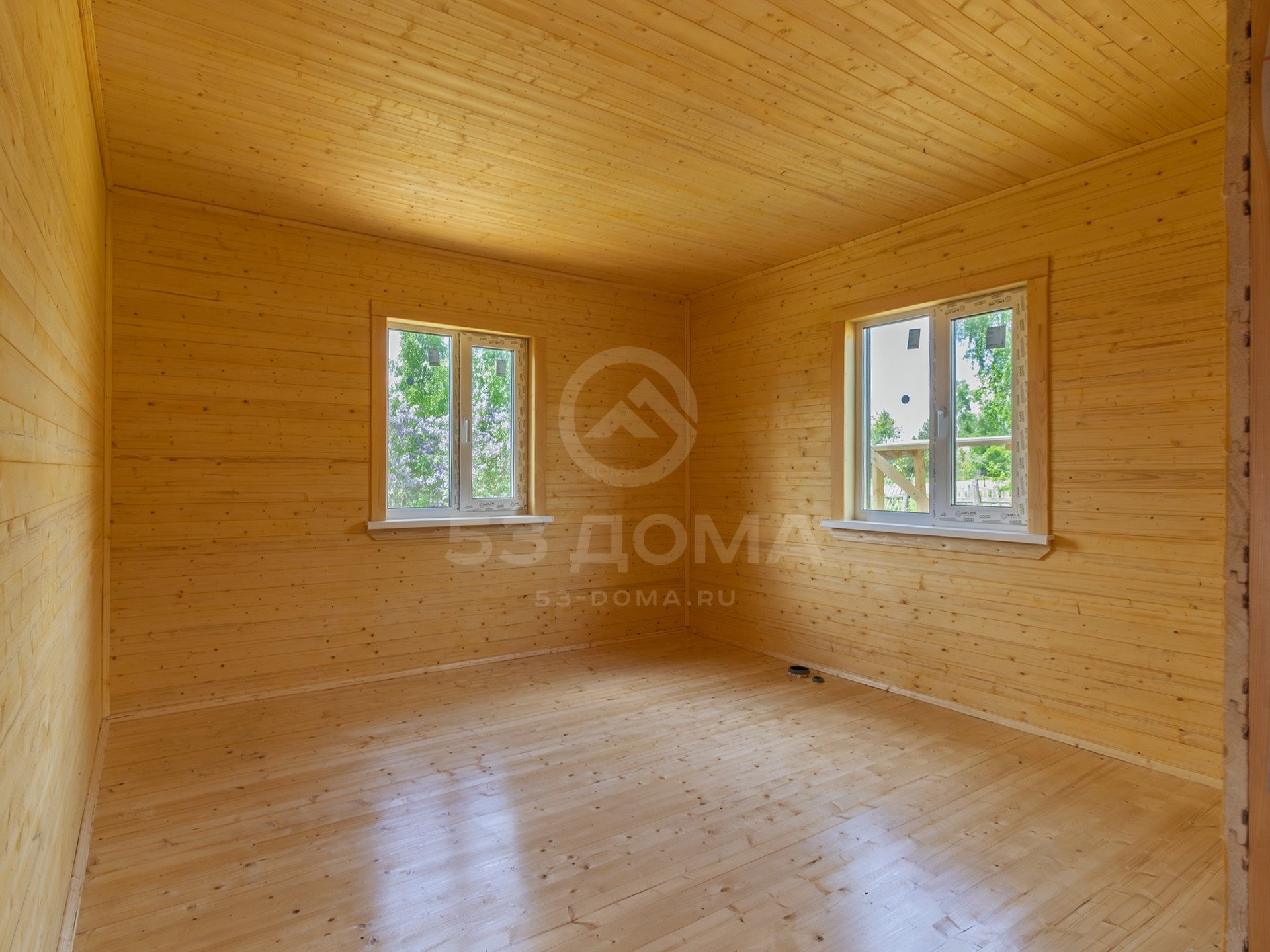 Каркасный дом 9х8 м, 1 этаж