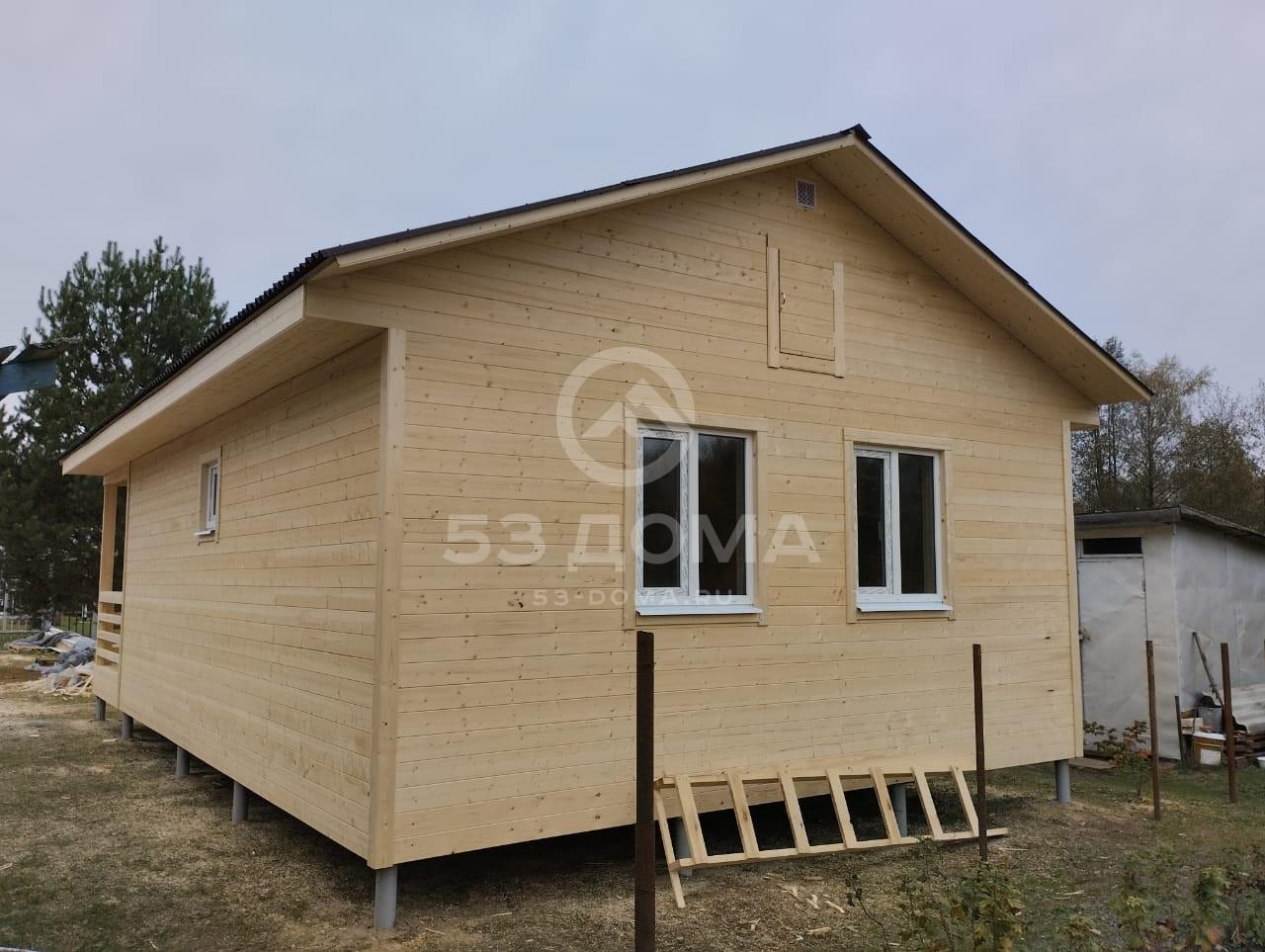 Каркасный дом 1 эт, 6х9 м, 2 недели