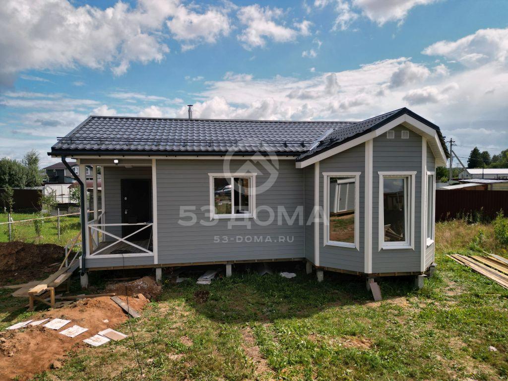 Каркасный дом 1 эт, 10х8 м, 60 дней