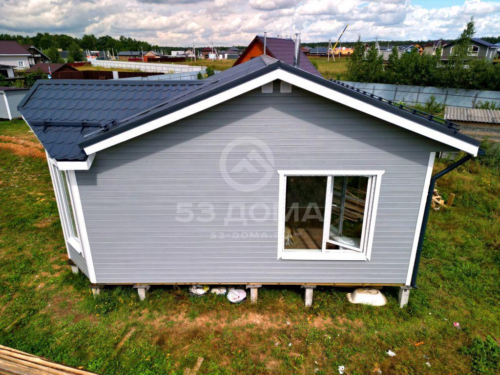 Каркасный дом 1 эт, 10х8 м, 60 дней