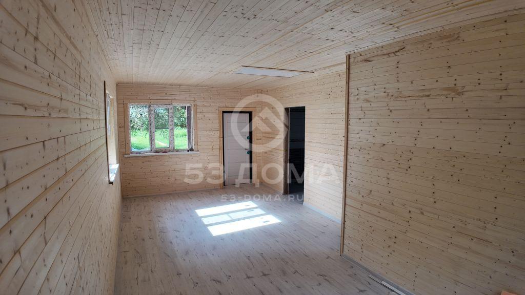 Каркасный дом 6х8 с террасой, 1 эт, 3 недели