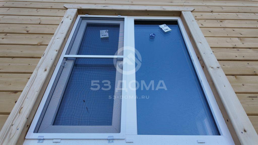 Каркасный дом с мансардой, 6х8 м. Срок строительства — с 20 июня по 05 июля 2024 г.
