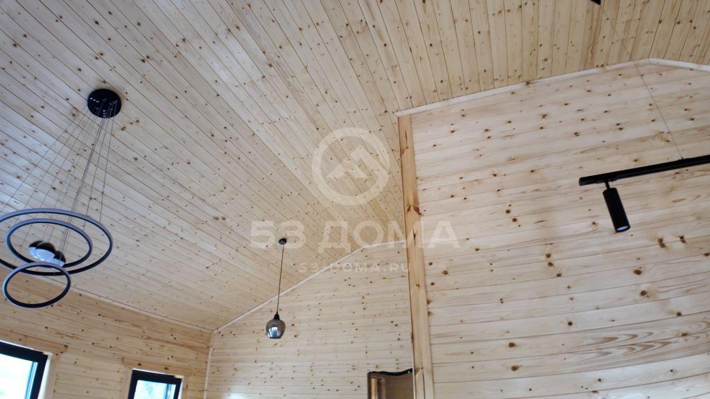 Каркасный дом 7,5х14 м, 1 эт, 4 недели