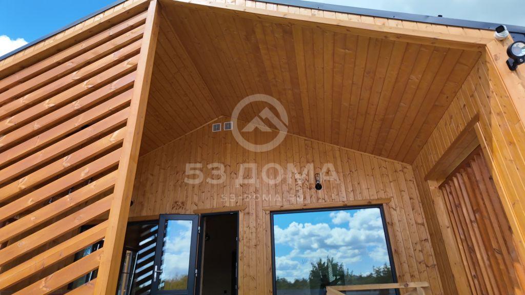 Каркасный дом 7,5х14 м, 1 эт, 4 недели