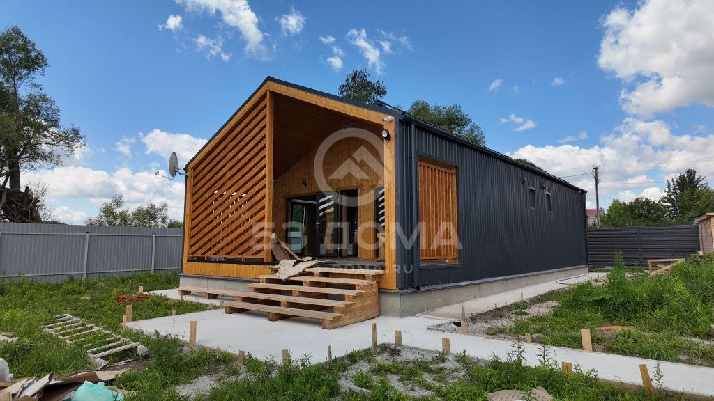 Каркасный дом 7,5х14 м, 1 эт, 4 недели