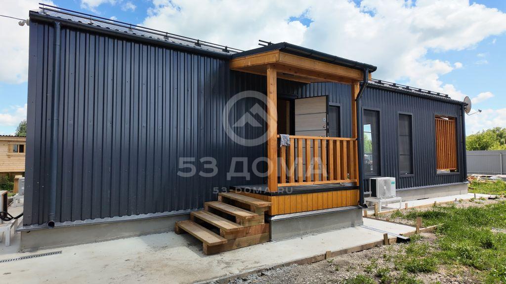 Каркасный дом 7,5х14 м, 1 эт, 4 недели