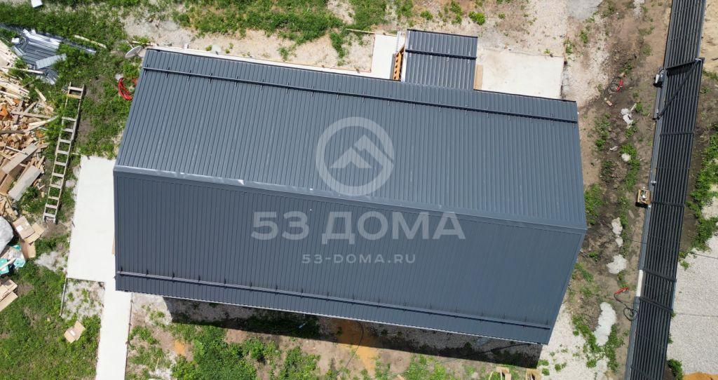 Каркасный дом 7,5х14 м, 1 эт, 4 недели