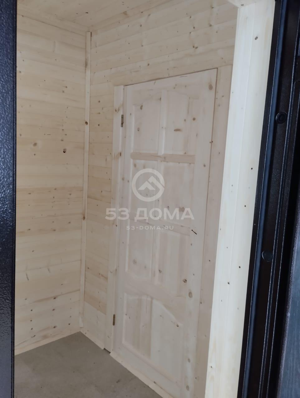 Каркасный дом по проекту ДК 046 9х6 м, 1 эт. Срок строительства: с 16 января по 3 февраля 2024 г.