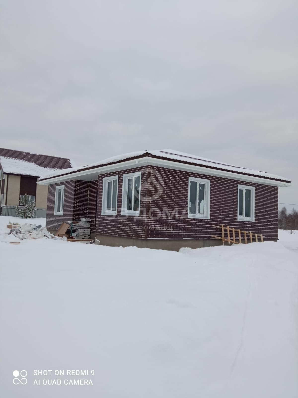 Каркасный дом 1 эт, 9х11 м, 4 недели