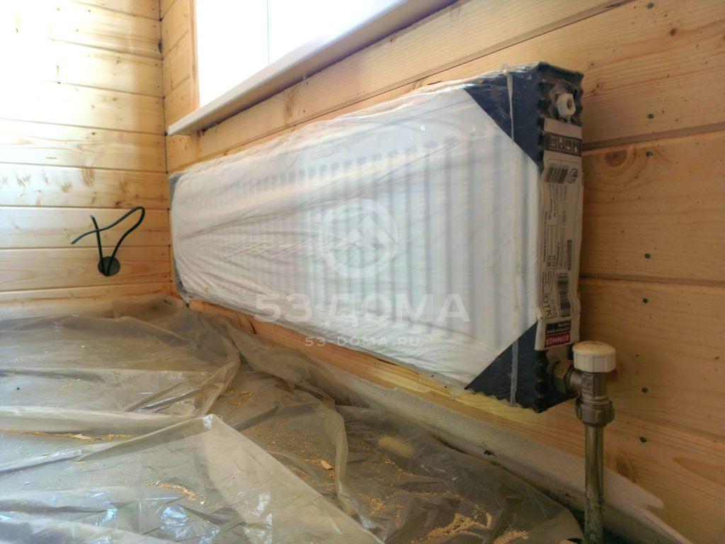 Каркасный дом 1 эт, 16.22×11.22 м, с террасой, 2 месяца