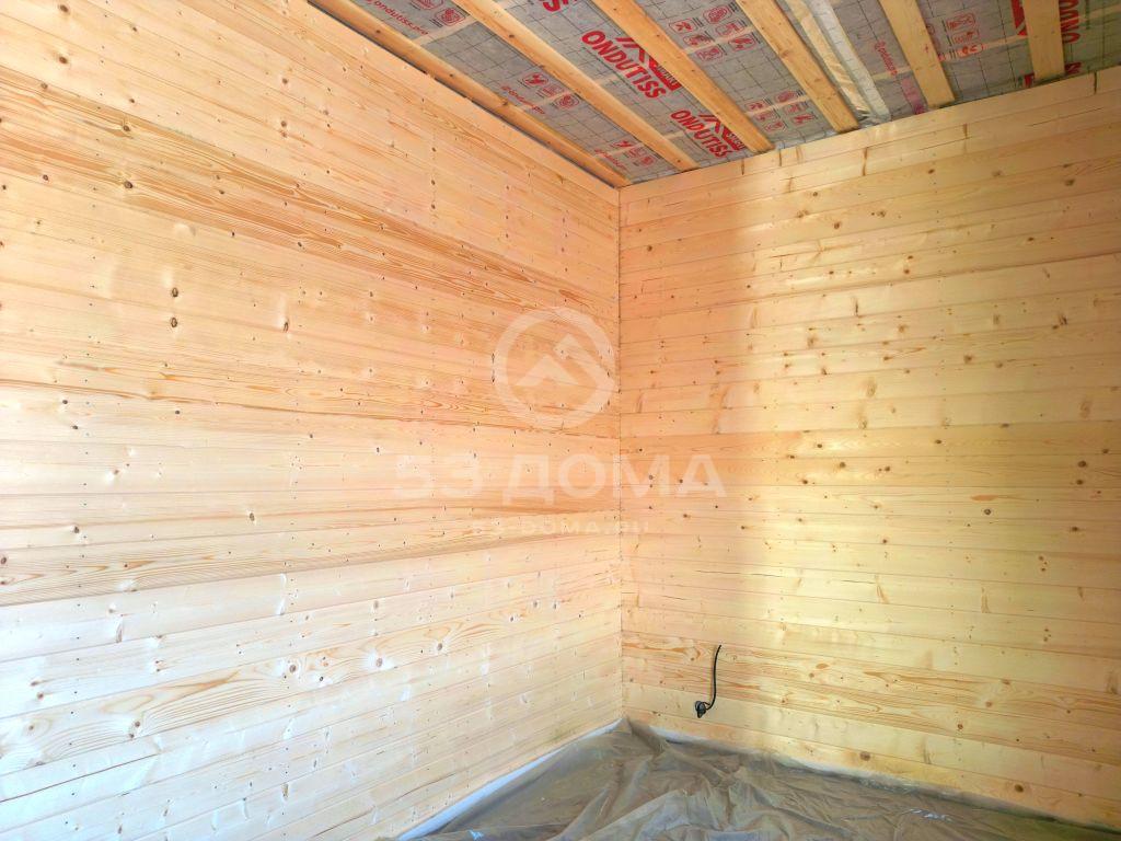 Каркасный дом 1 эт, 16.22×11.22 м, с террасой, 2 месяца