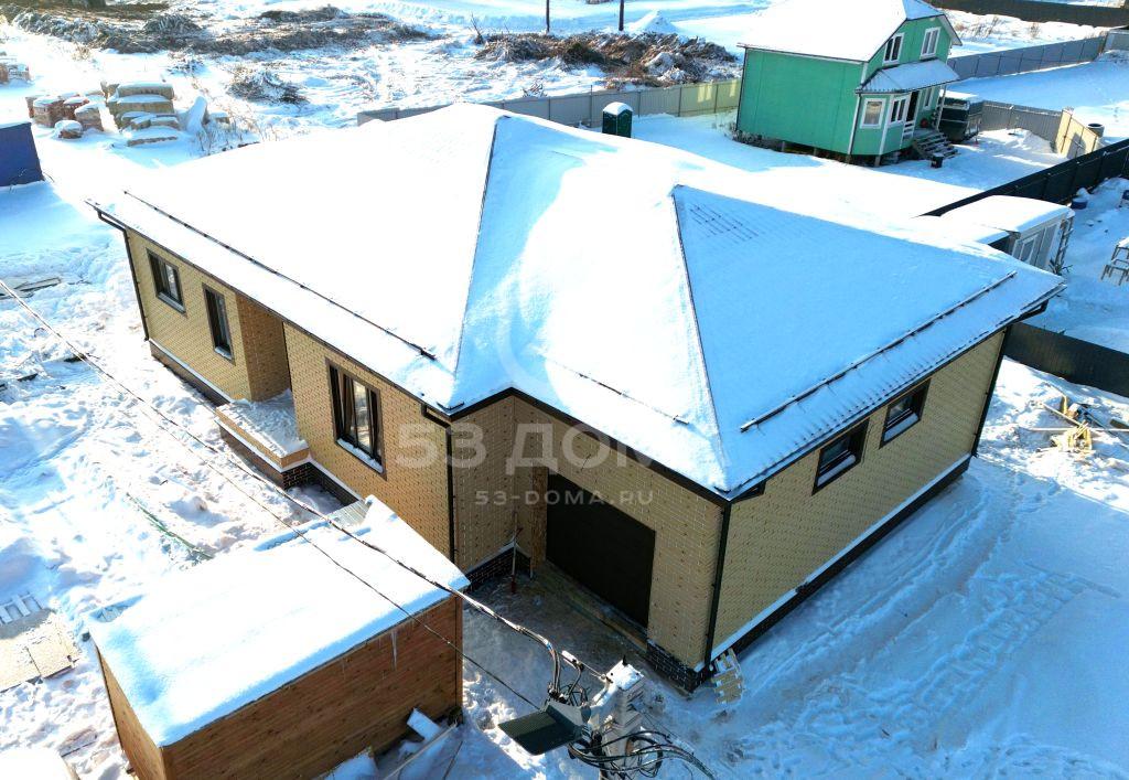 Каркасный дом 1 эт, 16.22×11.22 м, с террасой, 2 месяца