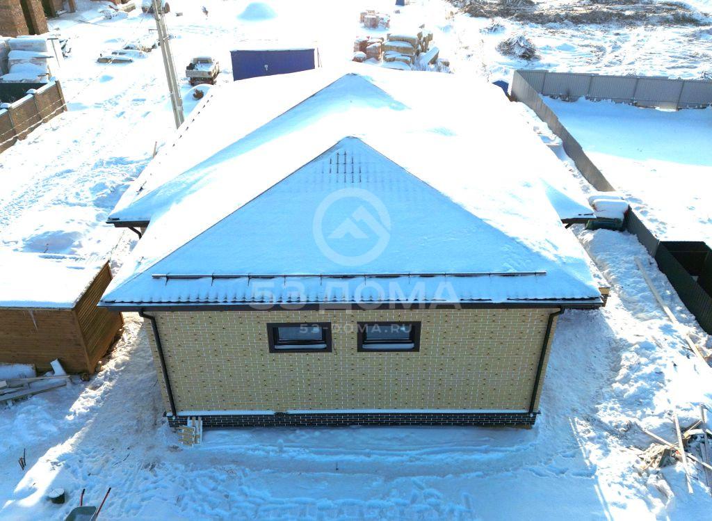 Каркасный дом 1 эт, 16.22×11.22 м, с террасой, 2 месяца