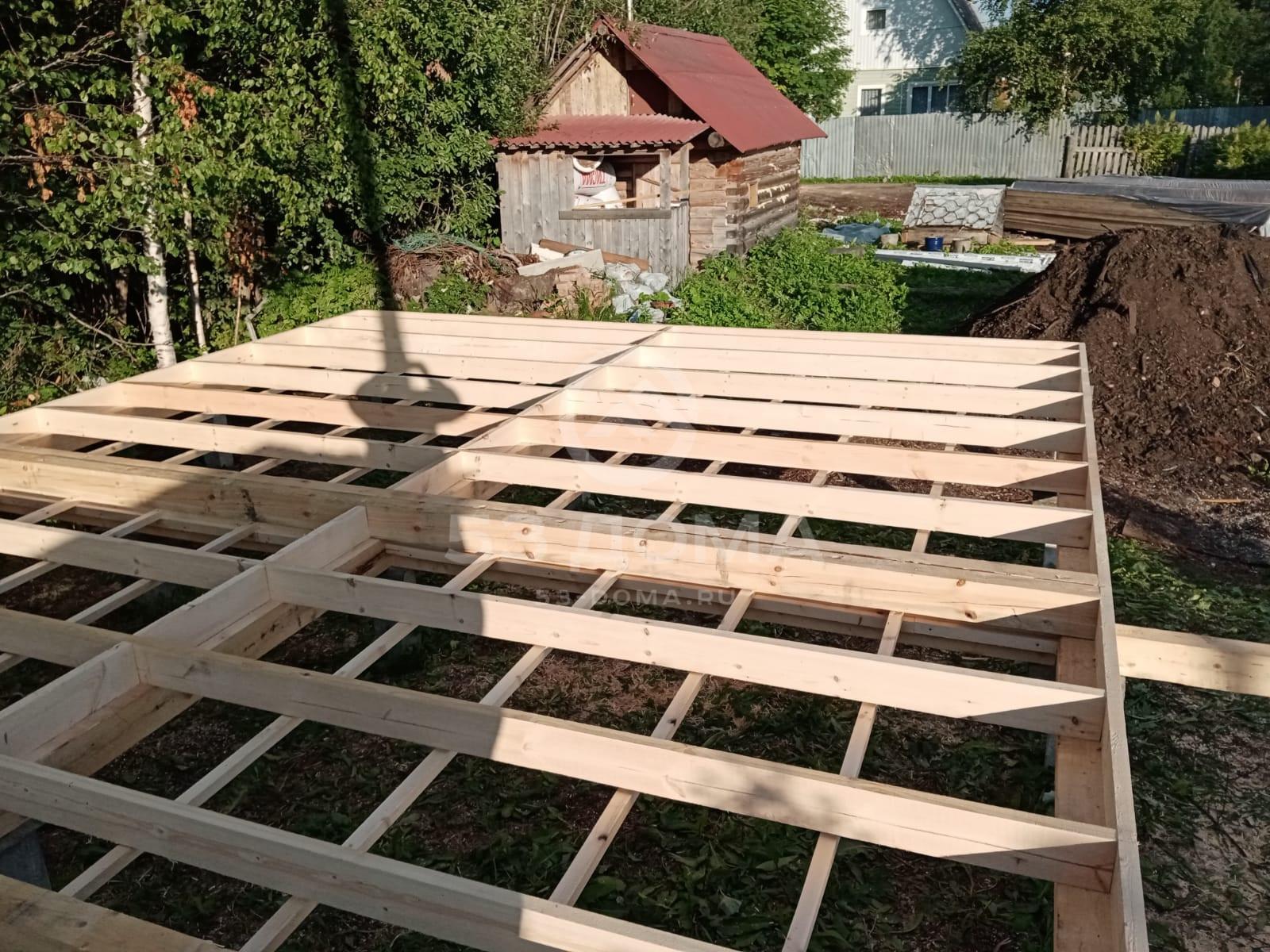 Каркасный дом 6х8 м, 1 эт, 3 недели