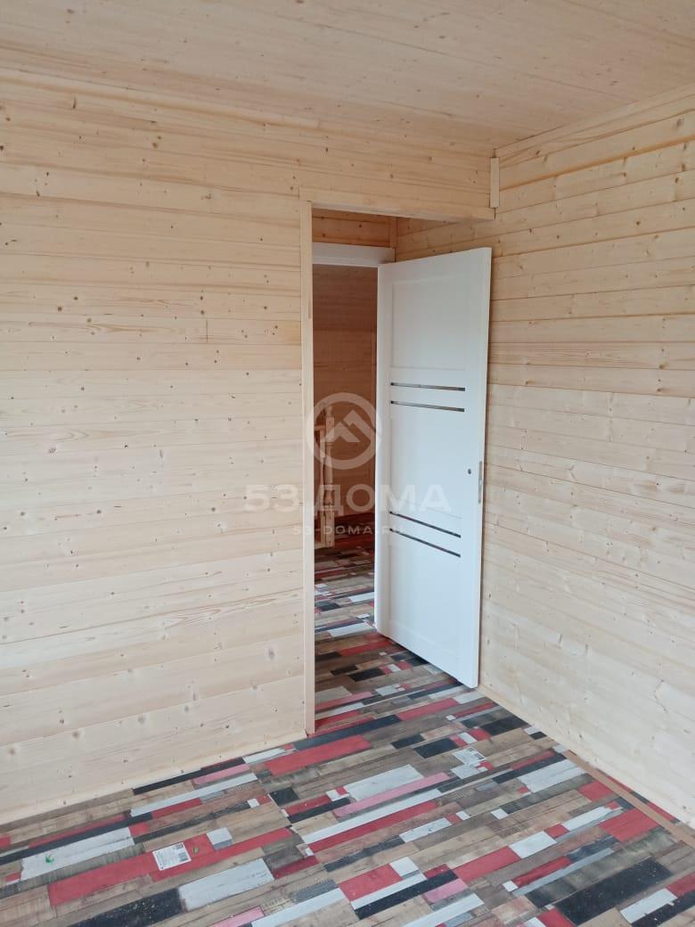 Каркасный дом 7х7 м с террасой, 1,5 эт