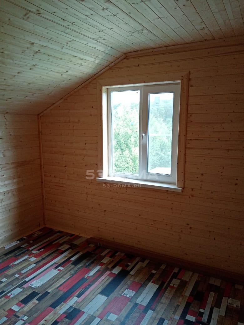 Каркасный дом 7х7 м с террасой, 1,5 эт