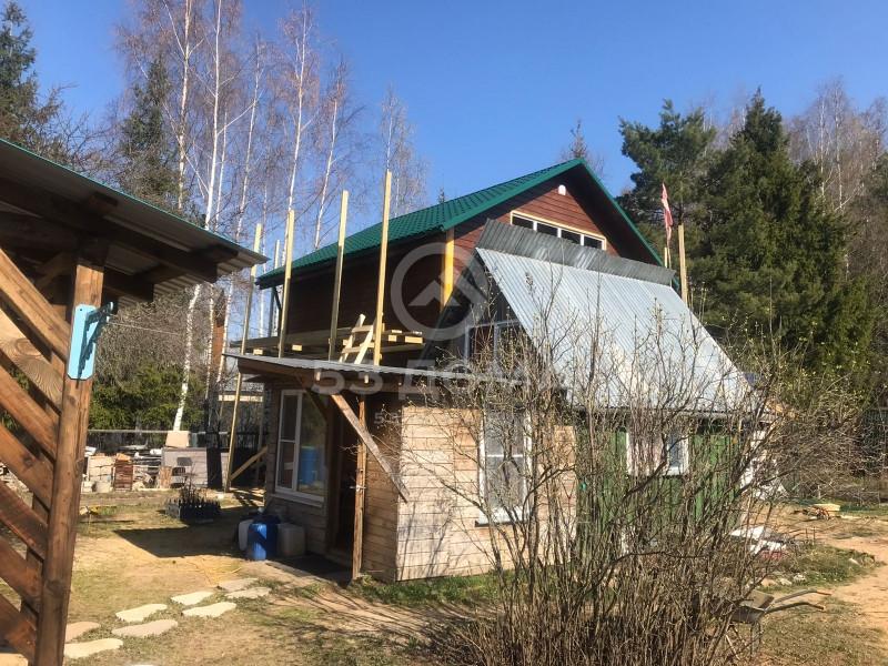 Каркасный дом 1,5 эт, 6х6 м, без отделки