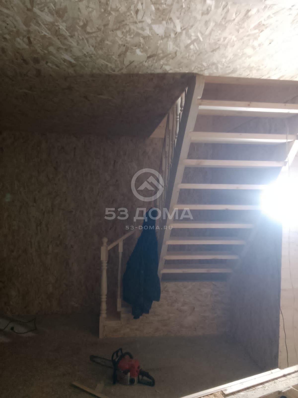 Каркасный дом с мансардой 6×8 м