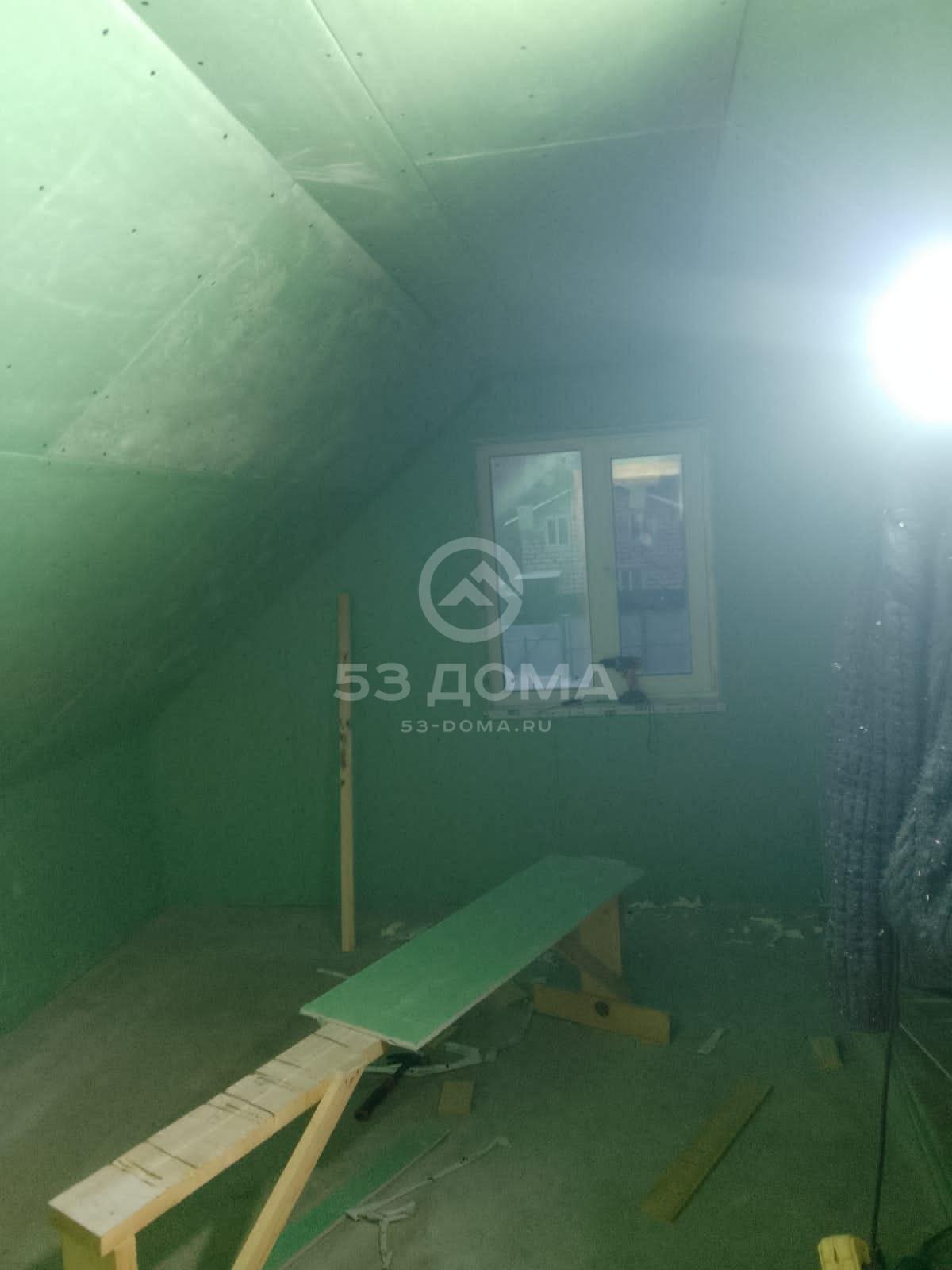Каркасный дом с мансардой 6×8 м