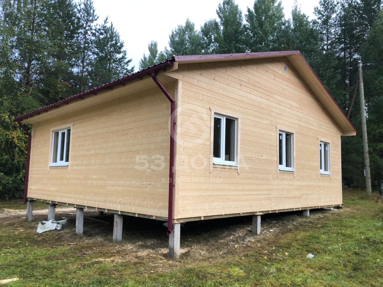 Каркасный дом по проекту заказчика 9х8 м, 3 недели