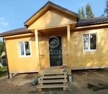 Каркасный дом по проекту ДК 097 8×7,5 м, 3 недели