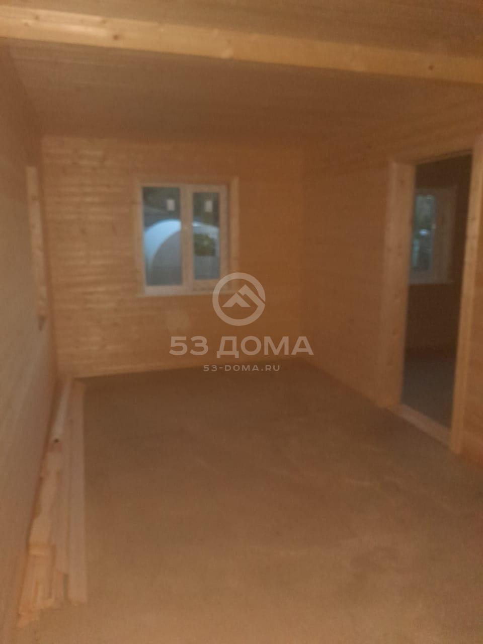 Каркасный дом по проекту ДК 096 6×8м с террасой, 3 недели