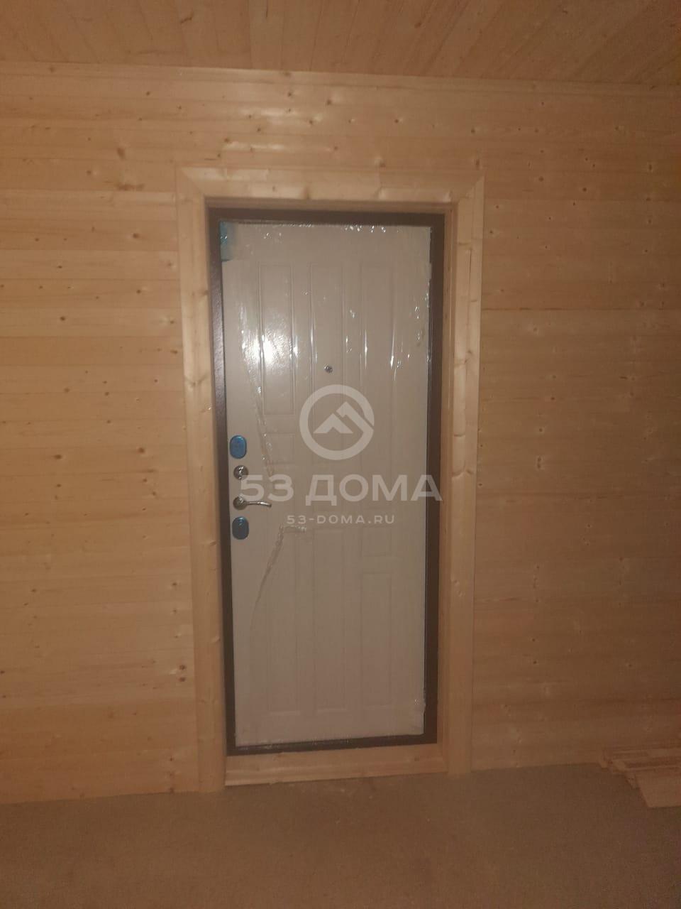 Каркасный дом по проекту ДК 096 6×8м с террасой, 3 недели
