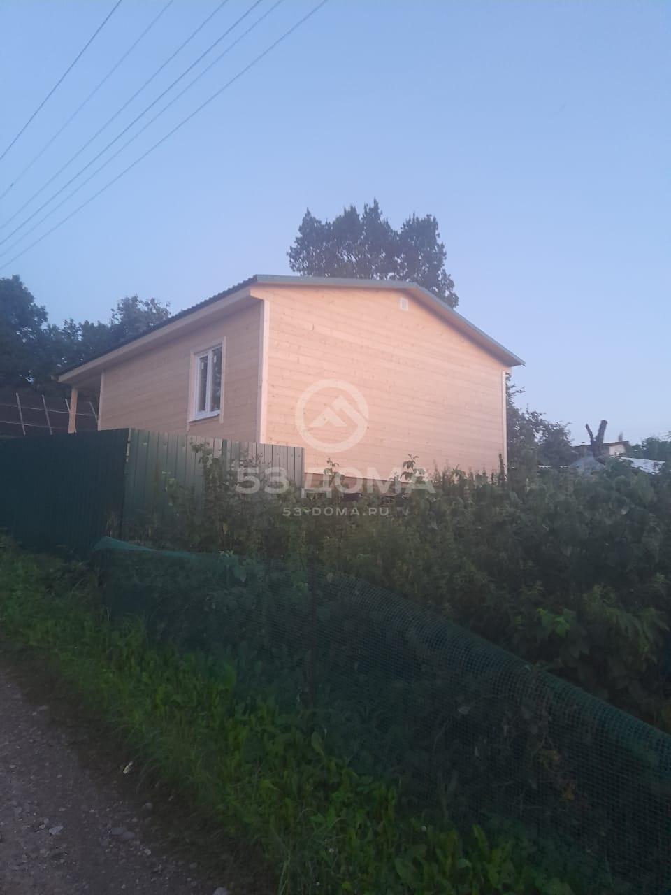 Каркасный дом по проекту ДК 096 6×8м с террасой, 3 недели