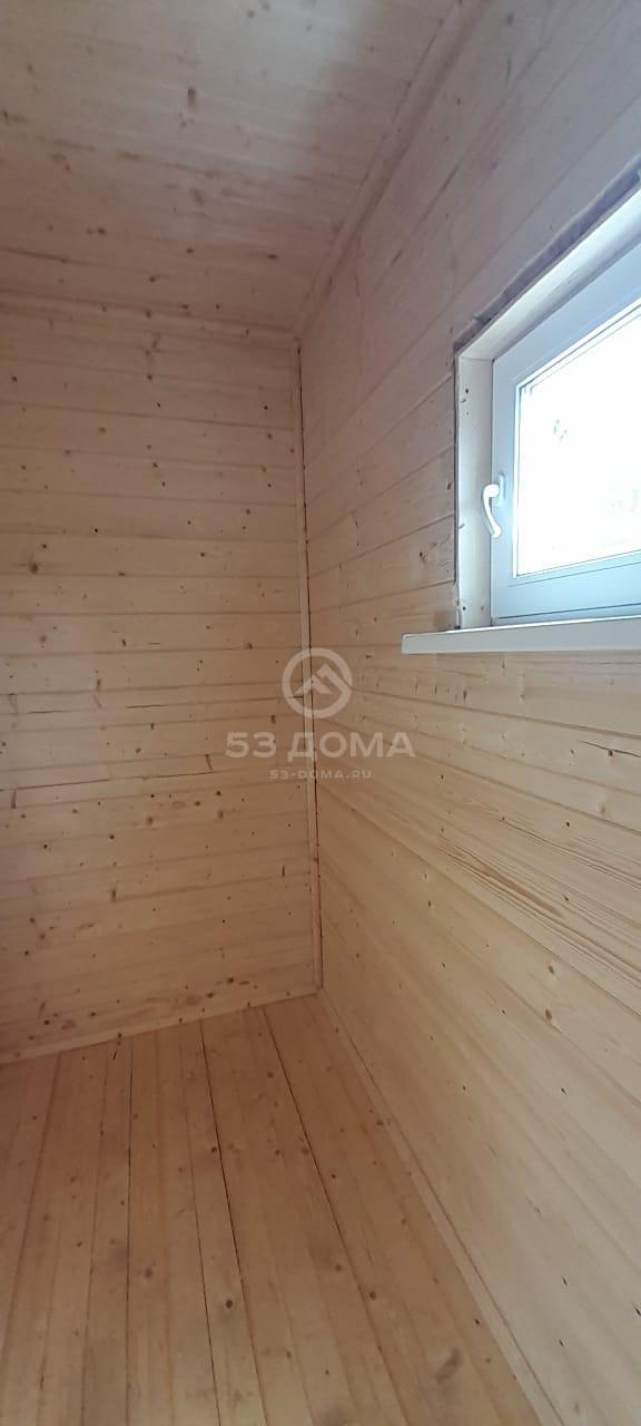 Каркасный дом по проекту заказчика 6×7,5 м с крыльцом, 3 недели