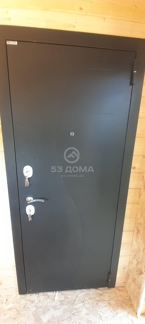 Каркасный дом по проекту заказчика 6×7,5 м с крыльцом, 3 недели
