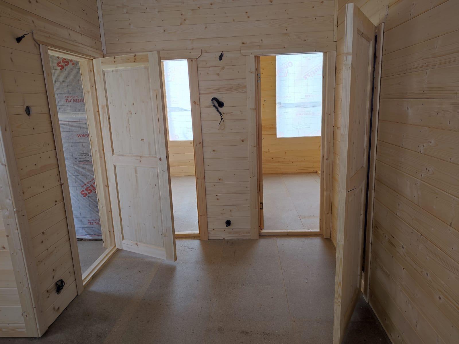Каркасный дом по проекту ДК118, 8×8 м, 3 недели