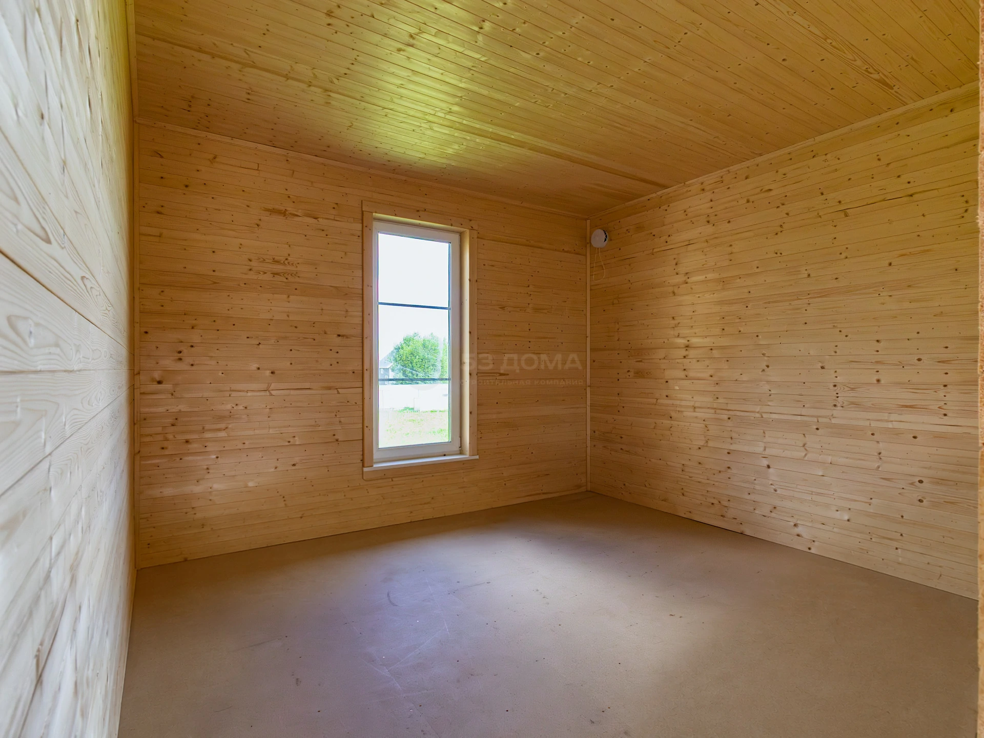 Каркасный дом по проекту ДК 318, 10×14 м с крыльцом 2×3 м, 1 месяц