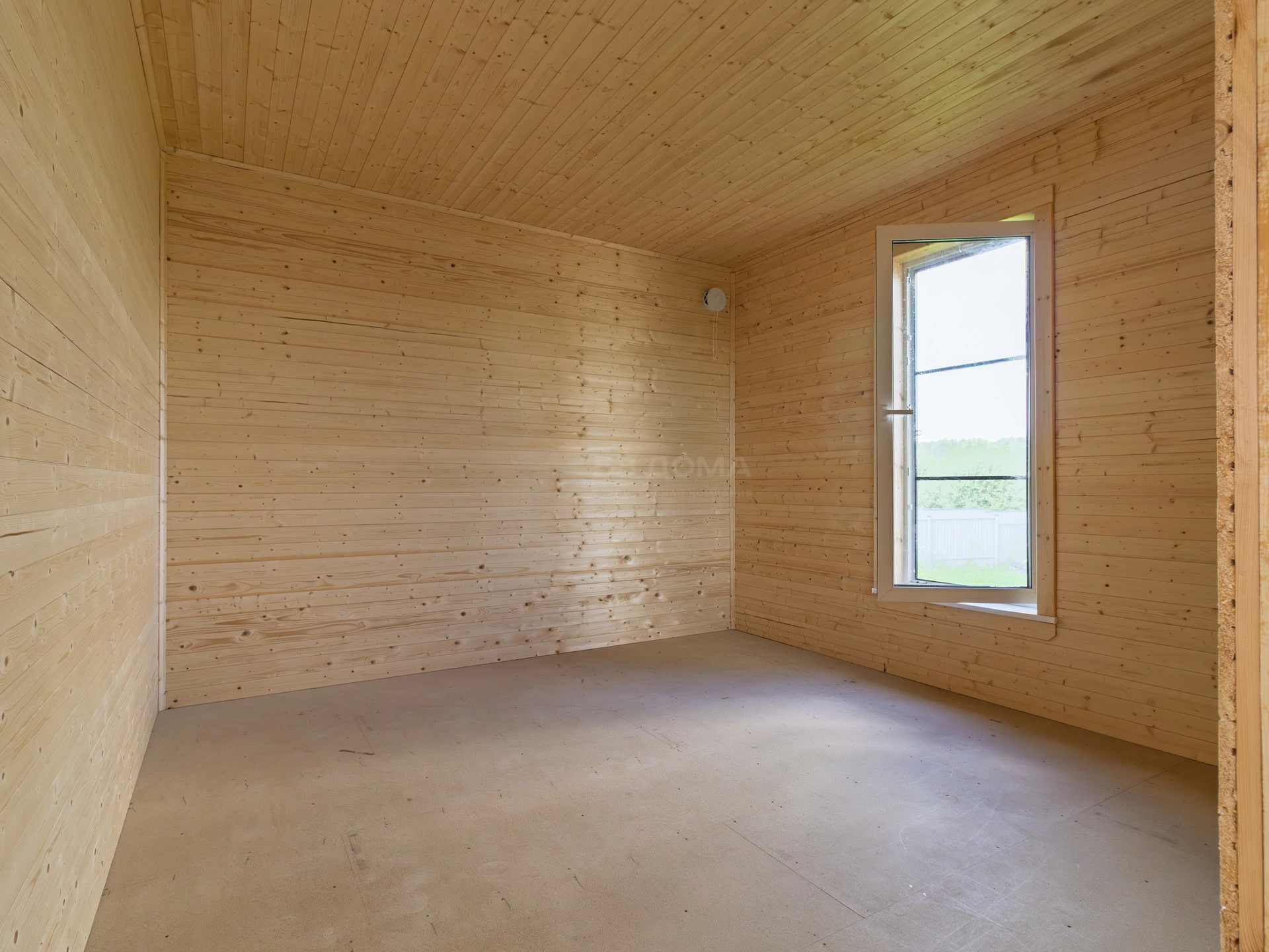 Каркасный дом по проекту ДК 318, 10×14 м с крыльцом 2×3 м, 1 месяц