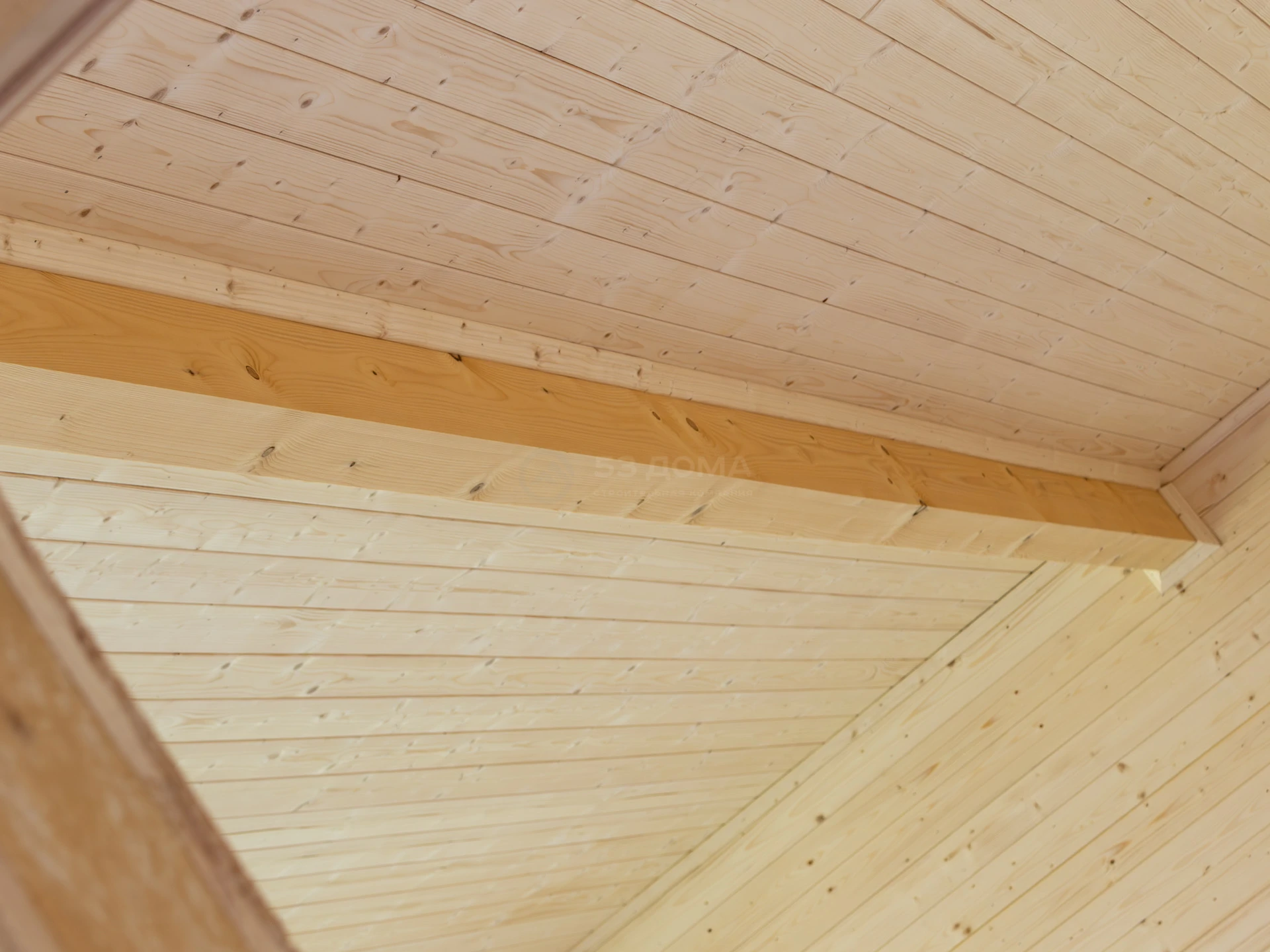Каркасный дом по проекту ДК 318, 10×14 м с крыльцом 2×3 м, 1 месяц