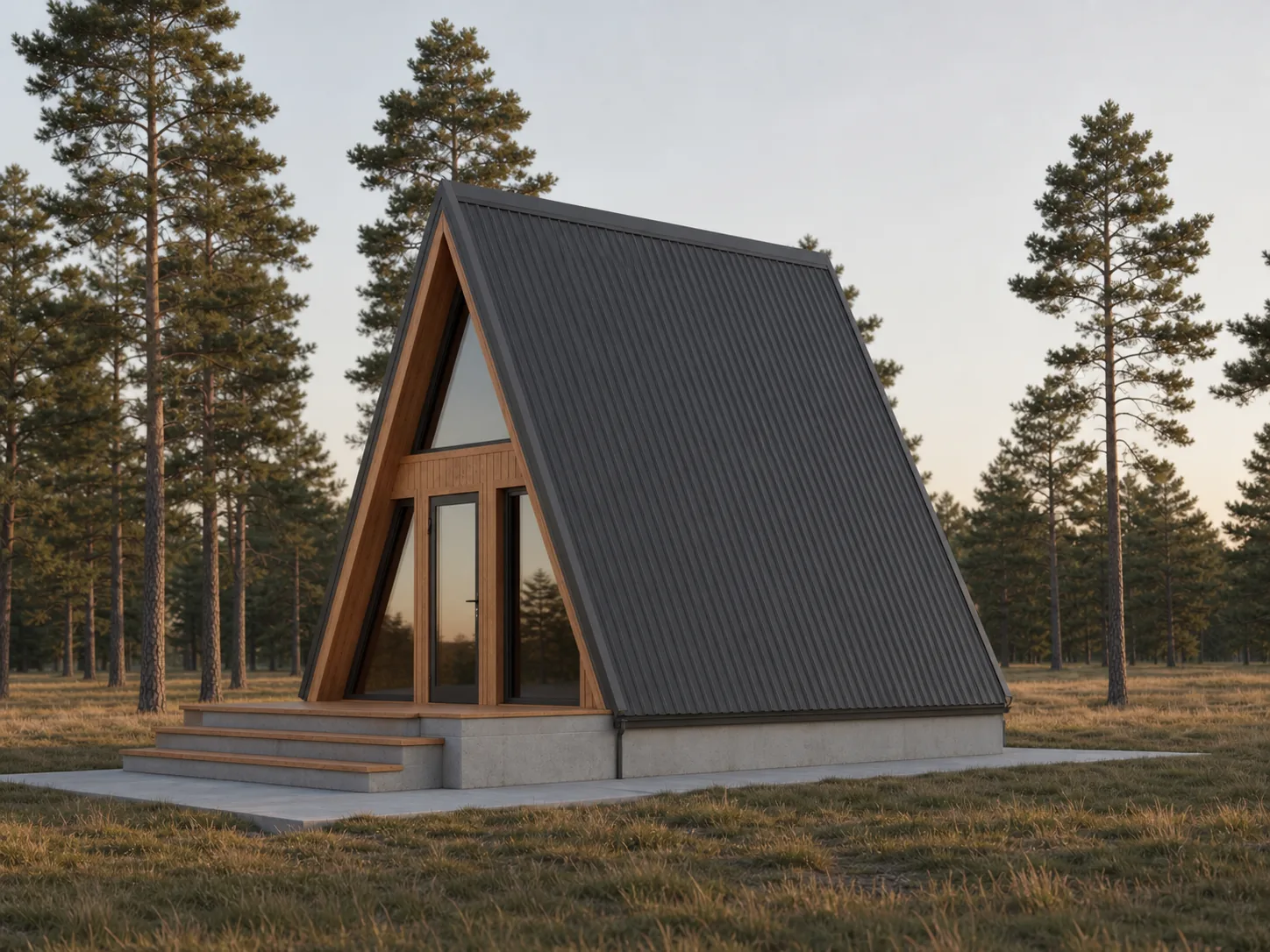 Дом A-Frame ДАФ003