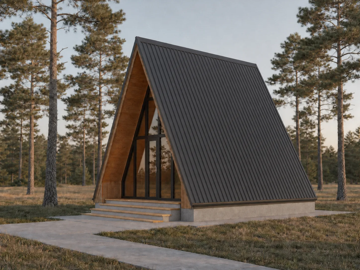 Дом A-Frame ДАФ001