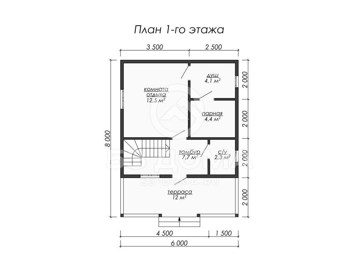 План 1 этаж
