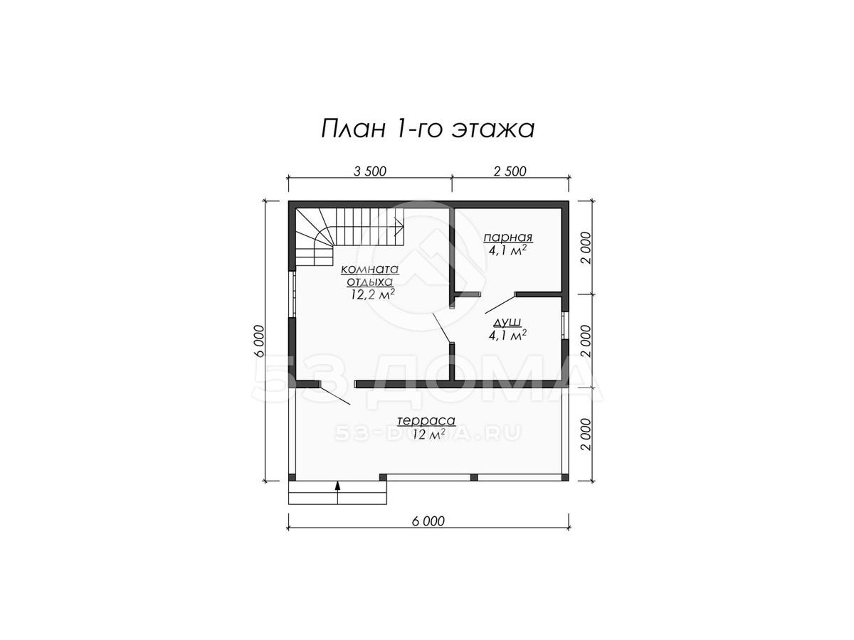 План 1 этаж