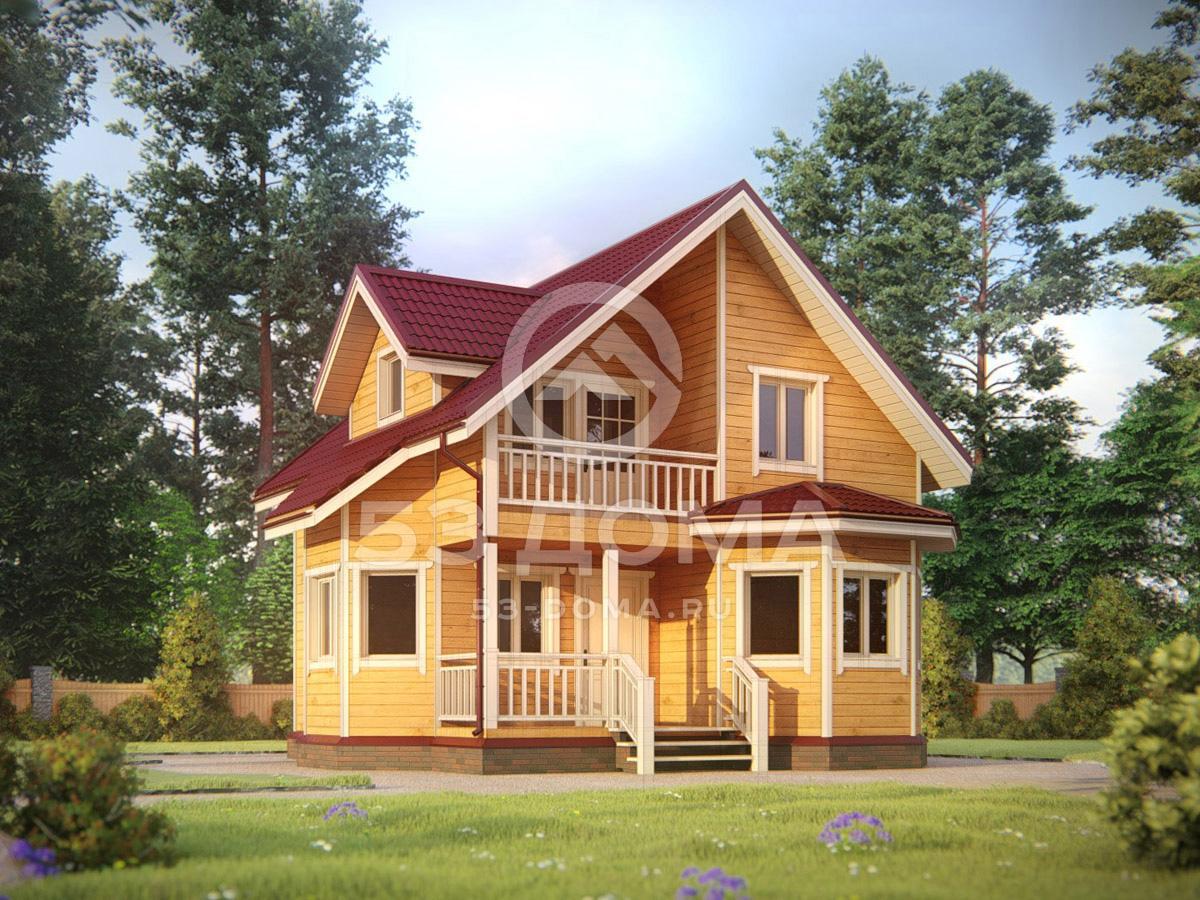 Дом из бруса