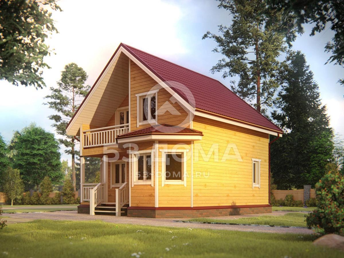 Дом из бруса