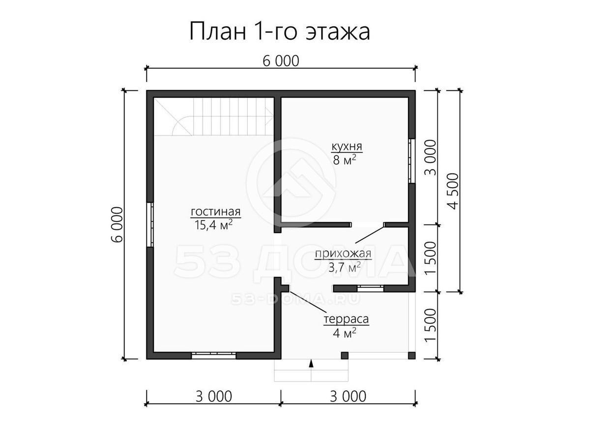 План 1 этаж