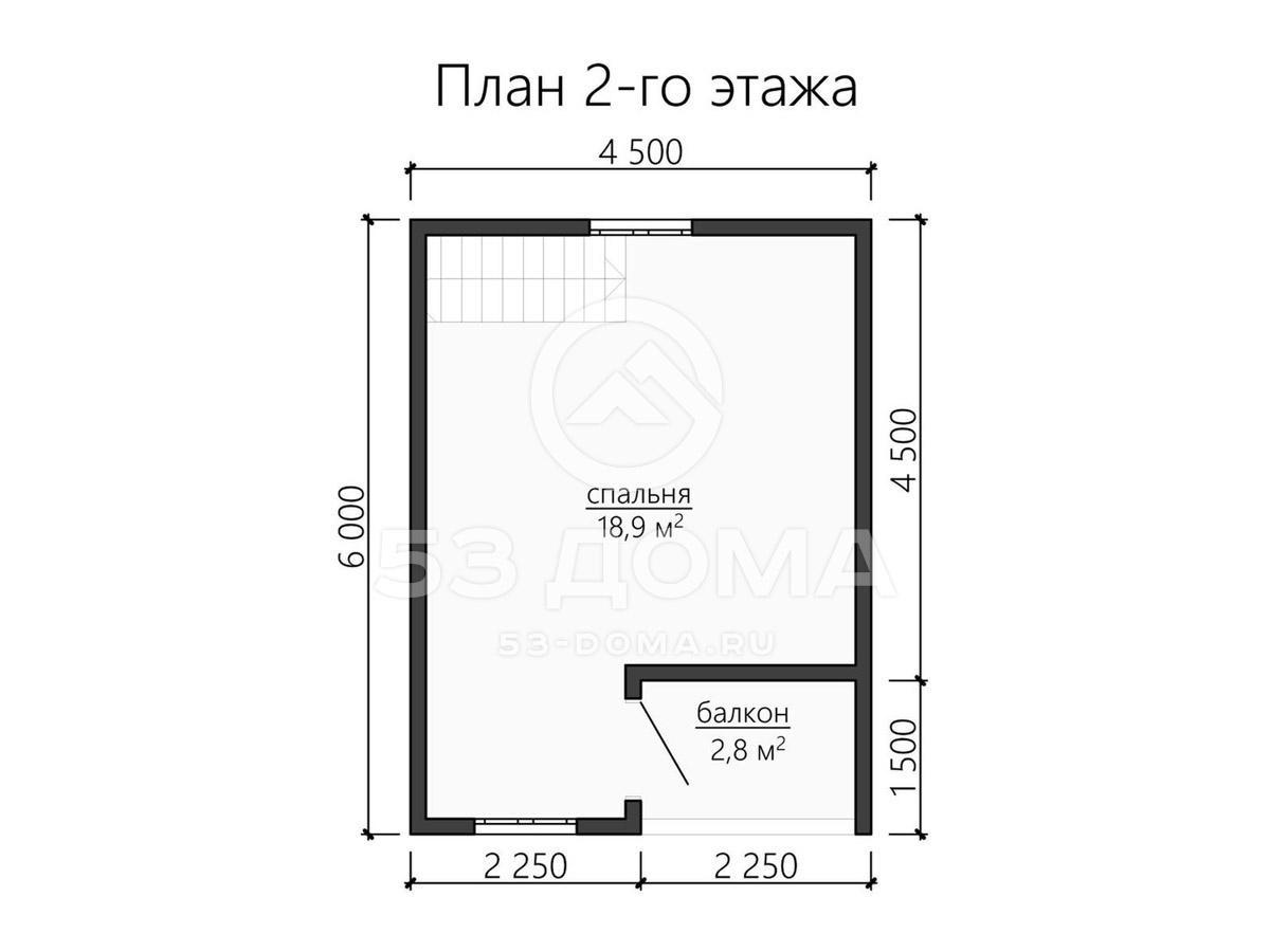 План 2 этаж