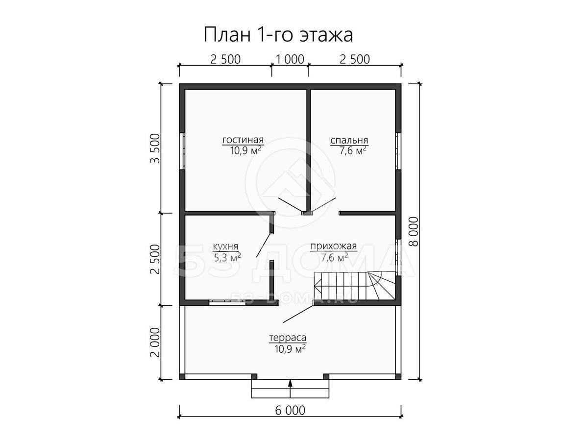 План 1 этаж