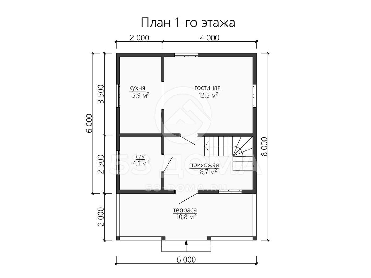 План 1 этаж
