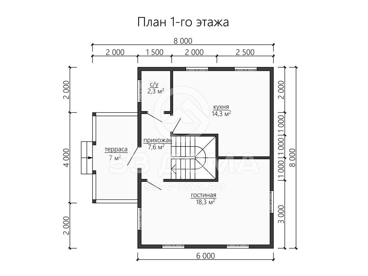 План 1 этаж