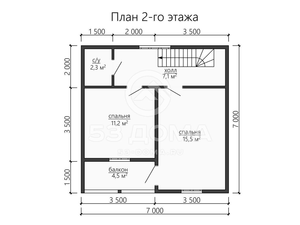 План 2 этаж